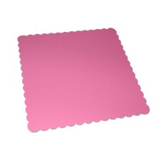 Kuchenplatte pink, 30x30cm