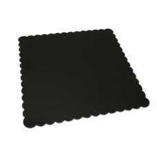 Kuchenplatte schwarz, 30x30cm