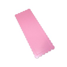 Kuchenplatte pink, 41,5 x 15,5cm