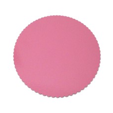 Kuchenplatte pink, rund 34cm