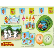 Der kleine Drache Kokosnuss – Partyset