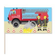 Feuerwehr – Papierflaggen