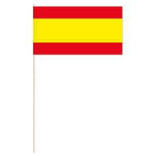 Spanien – Papierflaggen