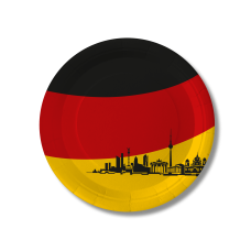 Pappteller - Deutschland