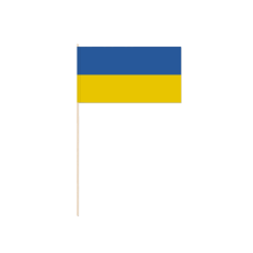 Papierflaggen – Ukraine