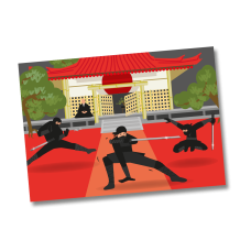 Platzset - Ninja