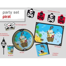 Partyset – Pirat