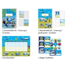 dh-design POLIZEI - Set zur Einschulung