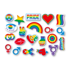 XXL Konfetti – Pride Regenbogen für Tisch- und Flächendekoration
