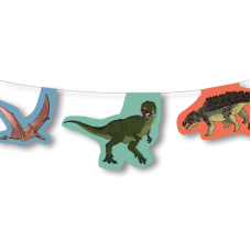 Wimpelkette - Dinosaurier