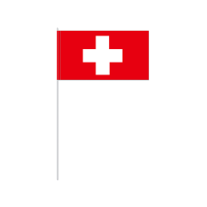 Papierﬂaggen Schweiz