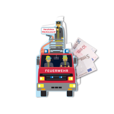 Glückwunschkarte - Feuerwehr