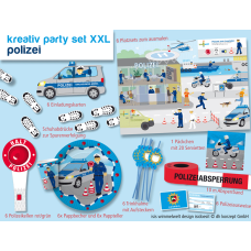 Kreativset XXL - Polizei
