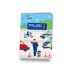 Mal- und Rätselheft – Polizei