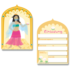Einladungskarte - Prinzessin Salome