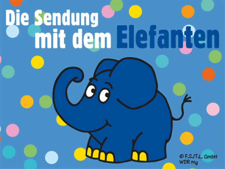 Partyartikel Die Sendung mit dem Elefanten