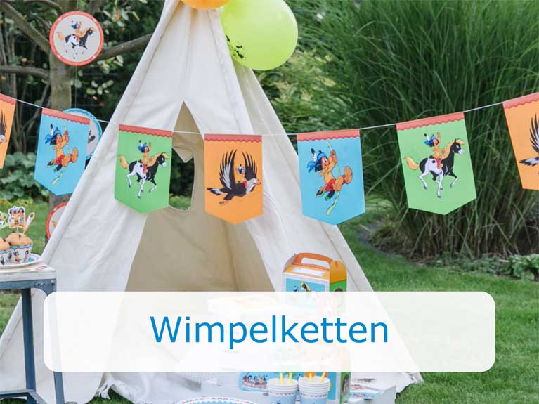 Partyartikel Wimpel